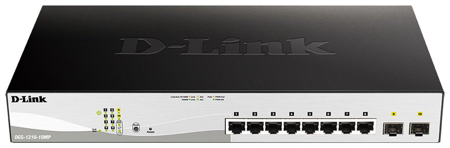 Коммутатор D-link DGS-1210-10MP/FL2A