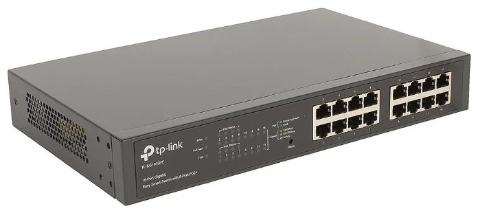 TP-LINK TL-SG1016PE черный - ForteMarket TP-LINK TL-SG1016PE черный купить,106590