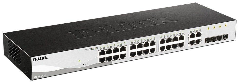 &nbsp;D-Link DGS-1210-28/FL1A черный