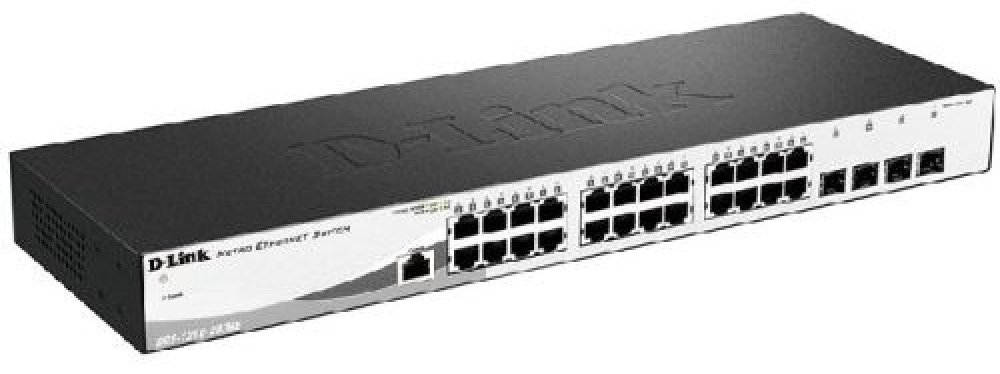 D-link DGS-1210-28/ME/A2B черный-белый купить,NaN