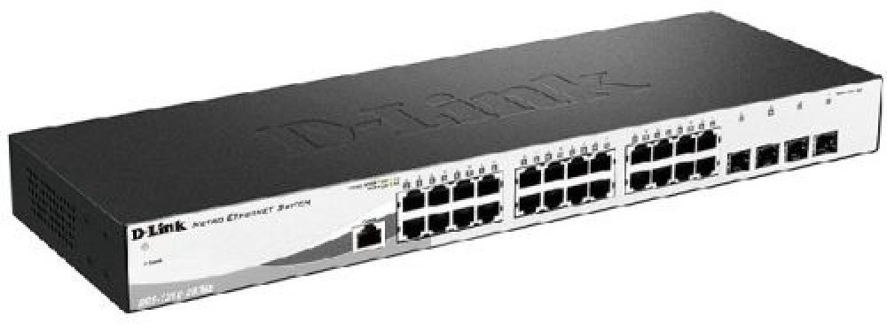 D-link DGS-1210-28/ME/A2B черный-белый купить,NaN