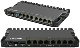 Маршрутизатор MikroTik RB5009UPr+S+IN чёрный 