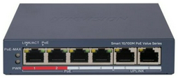 Коммутатор Hikvision DS-3E1106P-EI/M