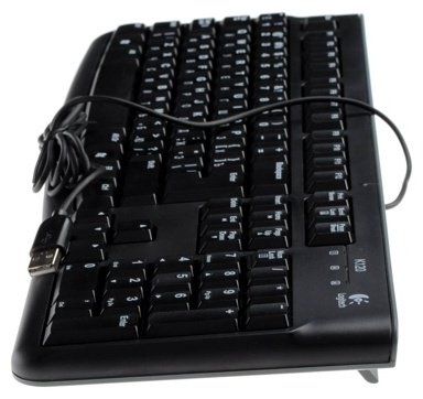 Клавиатура Logitech Desktop MK120 черный