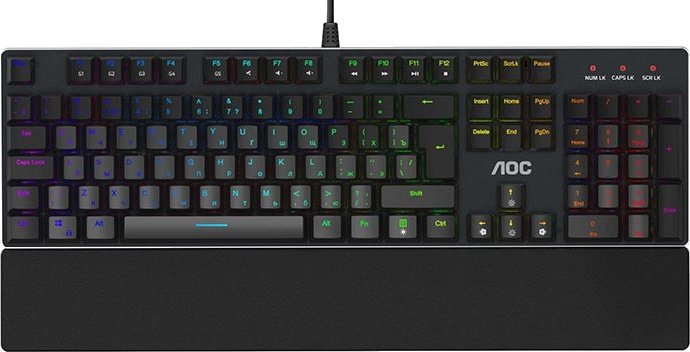 Клавиатура AOC GK500 черный