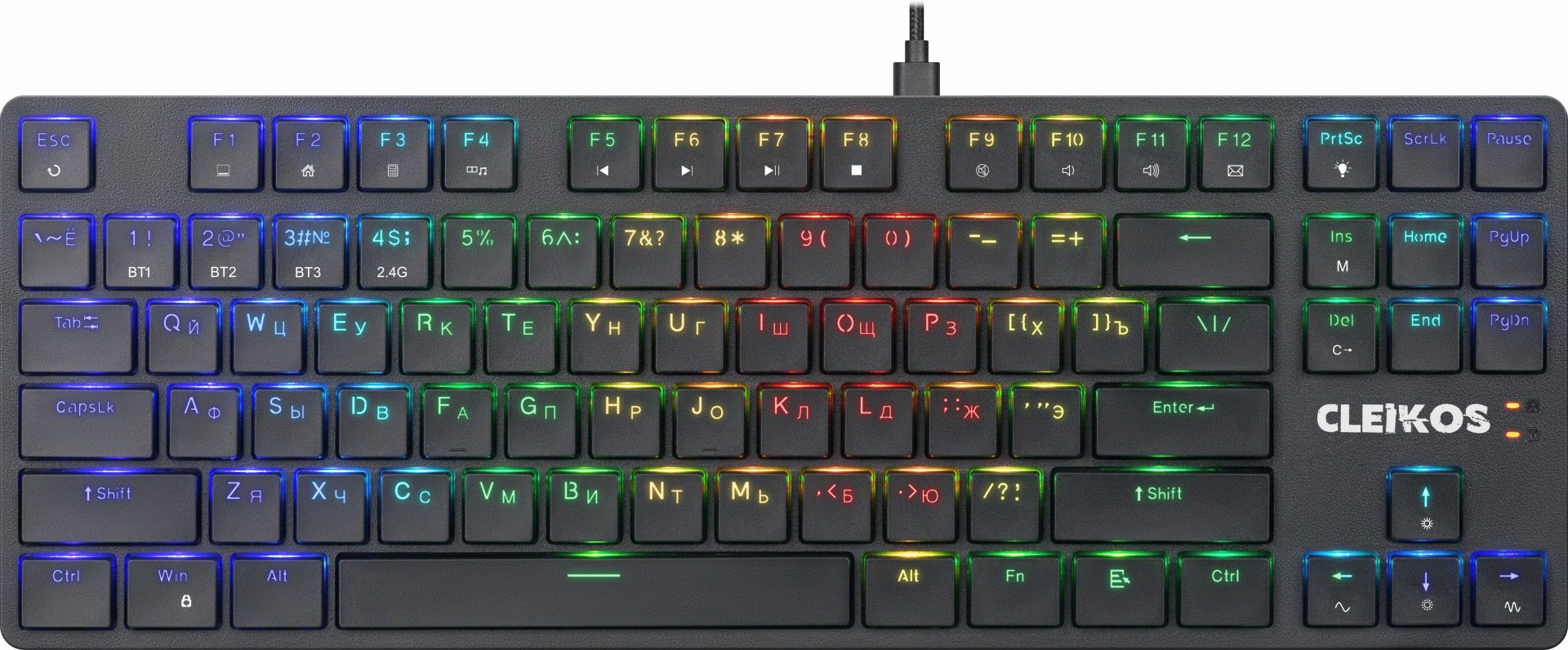 Клавиатура Defender Cleikos GK-135 черный купить,24750