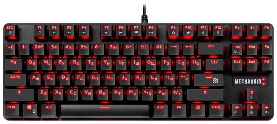 Клавиатура Defender Mechanoid GK-581 45581 черный