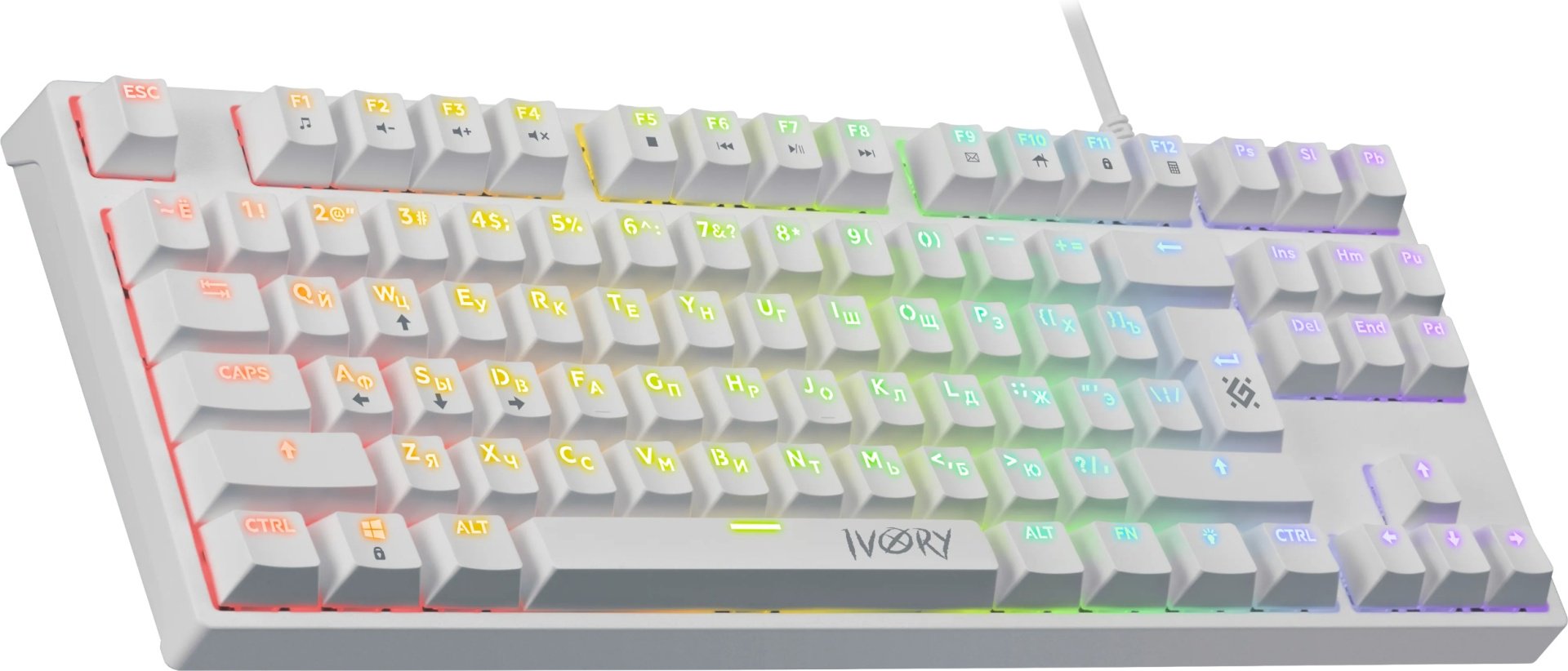 Клавиатура Defender Ivory GK-579 45579 белый