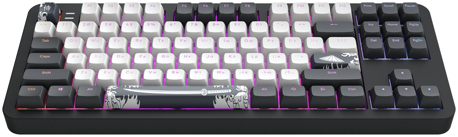 Клавиатура DARK PROJECT ALU87B Bushido черный купить,NaN
