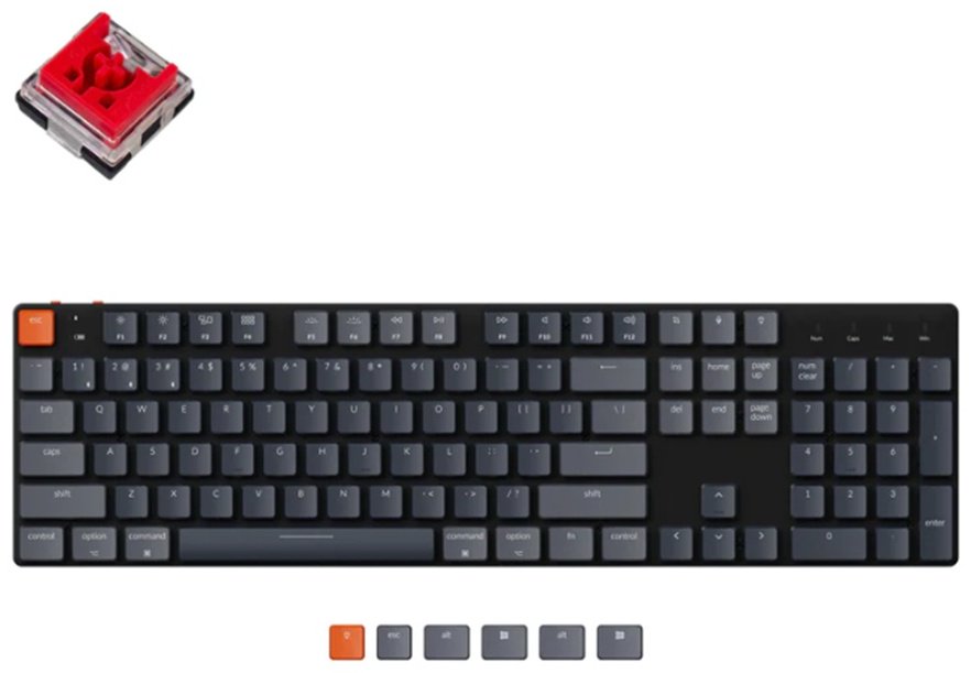 Клавиатура Keychron K5SE-E1-RU черный купить,NaN