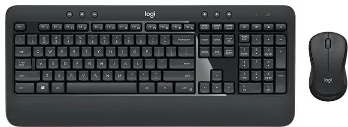 Клавиатура Logitech MK540 Advanced черный + мышь купить,37900