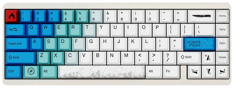 Клавиатура VARMILO Summit Muse 65 белый купить,NaN