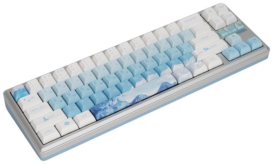 Клавиатура VARMILO Sword 68 Ariel VTP68 голубой
