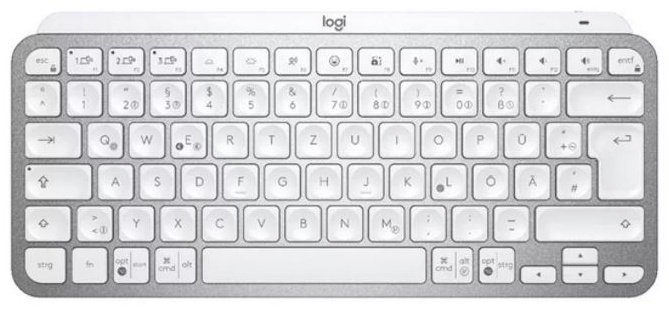 Клавиатура Logitech MX Keys Mini 920-010502 серебристый
