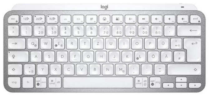 Клавиатура Logitech MX Keys Mini 920-010502 серебристый купить,NaN