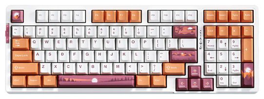 Клавиатура VGN V98Pro V2 31918 Twilight белый
