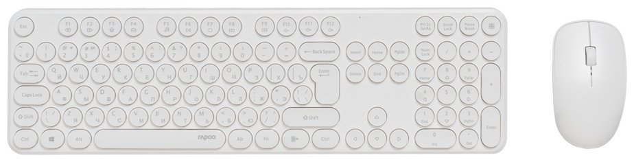 Клавиатура Rapoo X260S белый купить,8860