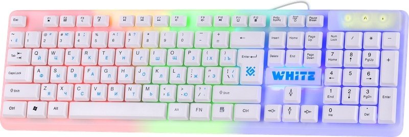 Клавиатура Defender White GK-172 белый