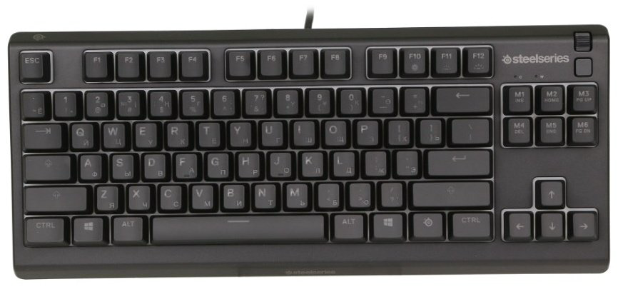 Клавиатура SteelSeries Apex 3 TKL 64831 черный купить,NaN