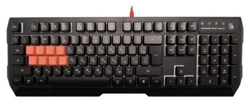 Клавиатура A4Tech Bloody B188 USB черный