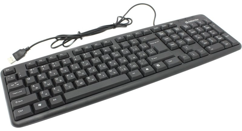 Клавиатура Defender Element HB-520 G RU черный