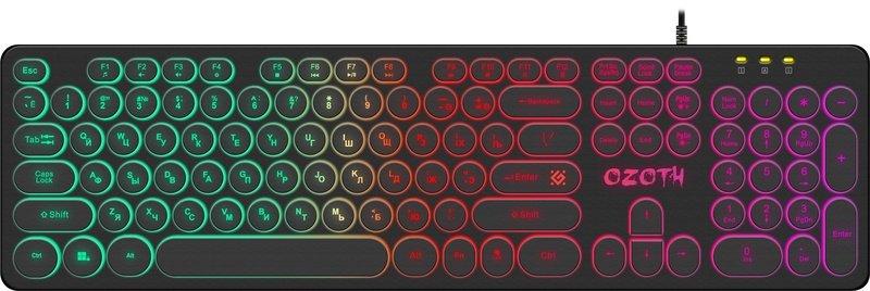 Клавиатура Defender Ozoth GK-106 черный - ForteMarket Клавиатура Defender Ozoth GK-106 черный купить,5980