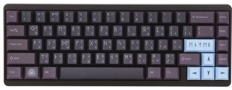 Клавиатура VARMILO Asgard Muse 65 686013 черный купить,NaN