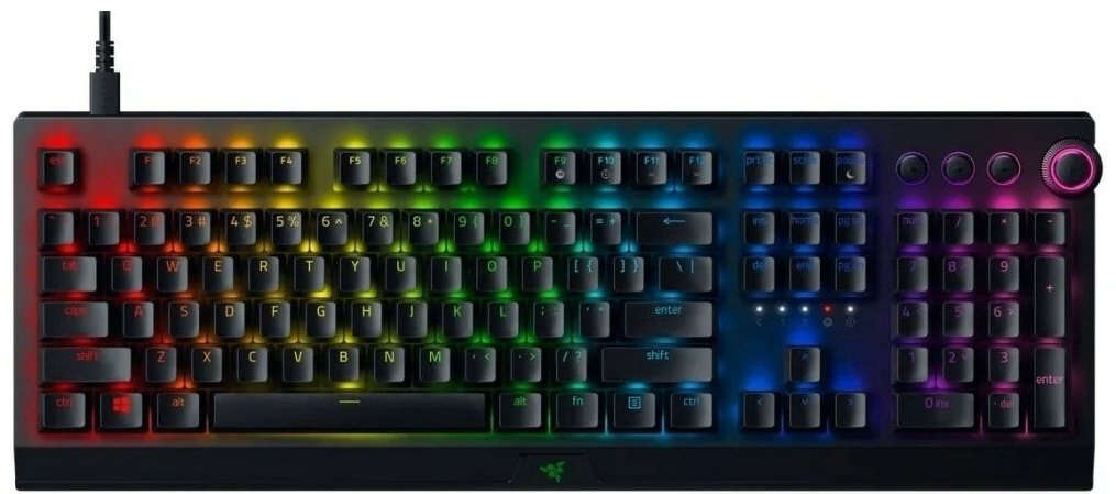 Клавиатура Razer BlackWidow V3 Pro Green Switch черный купить,NaN