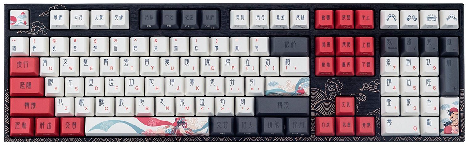 Клавиатура VARMILO VEM108 Beijing Opera V2 (A36A028A9A3A06A025) черный купить,NaN