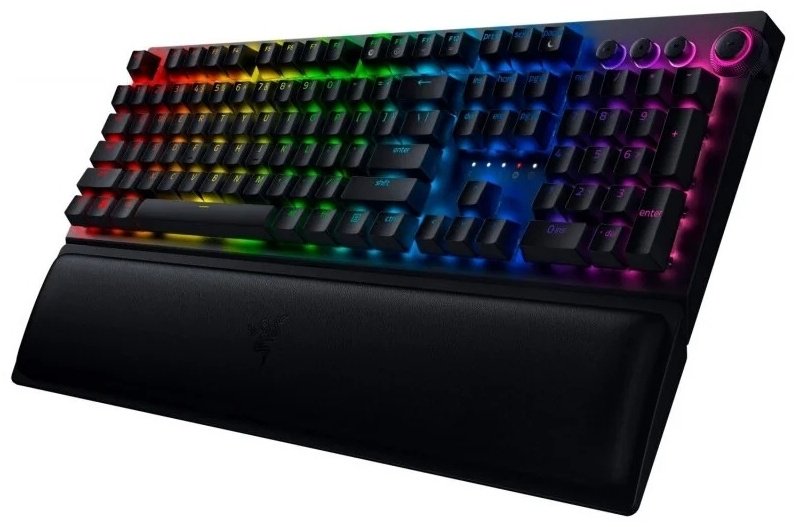Клавиатура Razer BlackWidow V3 Pro Green Switch черный купить,NaN