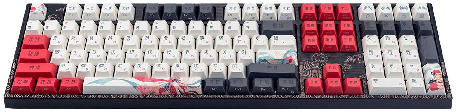 Клавиатура VARMILO VEM108 Beijing Opera A36A028B0A3A06A025 черный купить,NaN