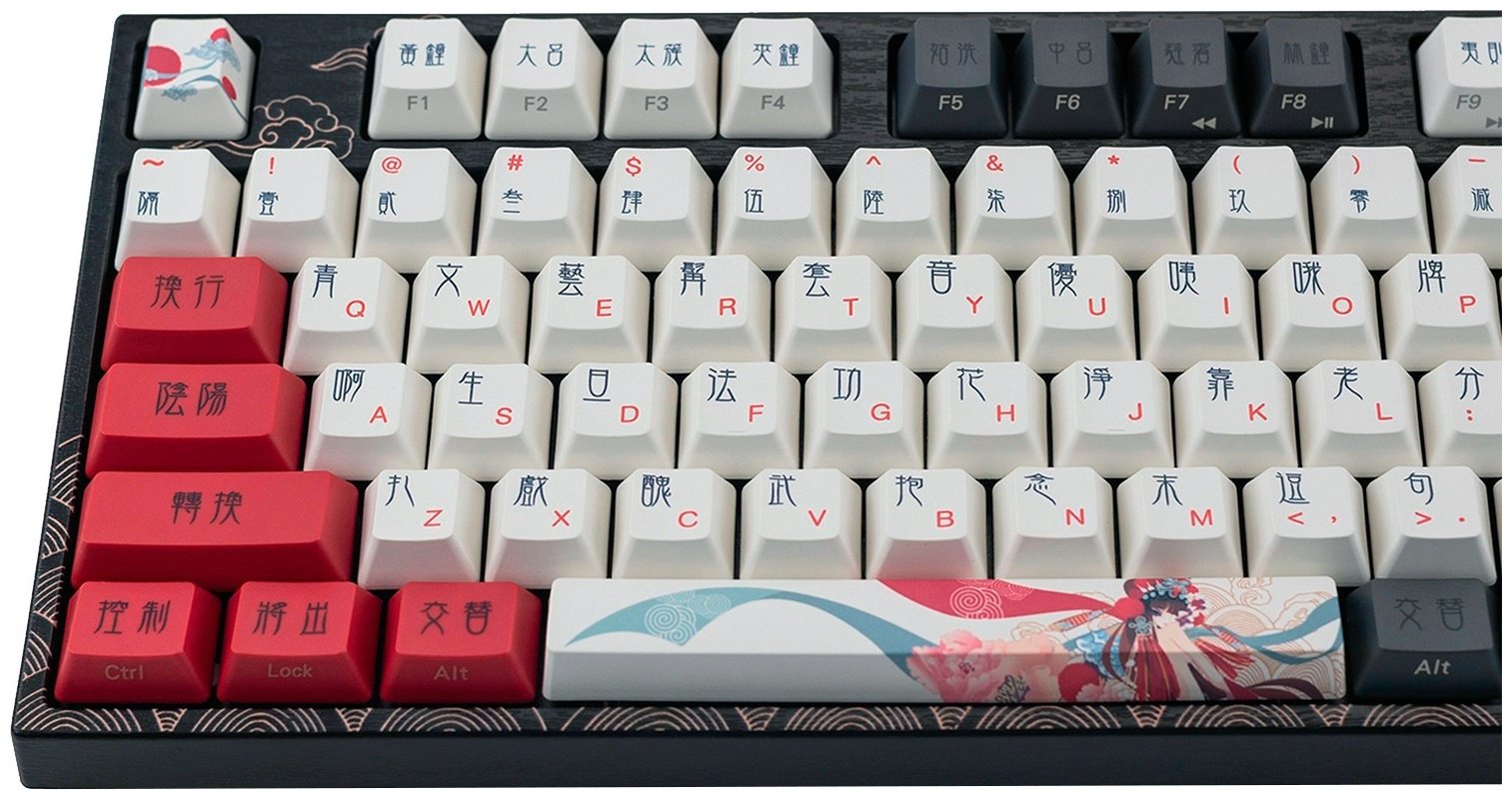 Клавиатура VARMILO VEM108 Beijing Opera A36A028B0A3A06A025 черный купить,NaN