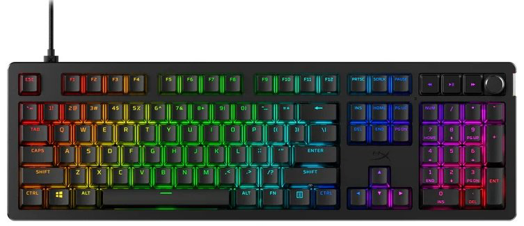 Клавиатура HyperX Alloy Rise 7G7A3AA черный