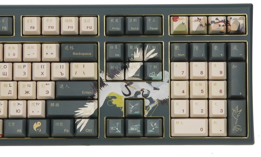 Клавиатура VARMILO Crane VBS108/390206 зеленый