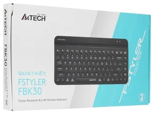 Клавиатура A4Tech Fstyler FBK30 черный - ForteMarket Клавиатура A4Tech Fstyler FBK30 черный купить,12060