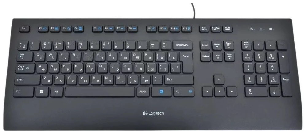 Клавиатура Logitech K280e PRO черный - ForteMarket Клавиатура Logitech K280e PRO черный купить,12780