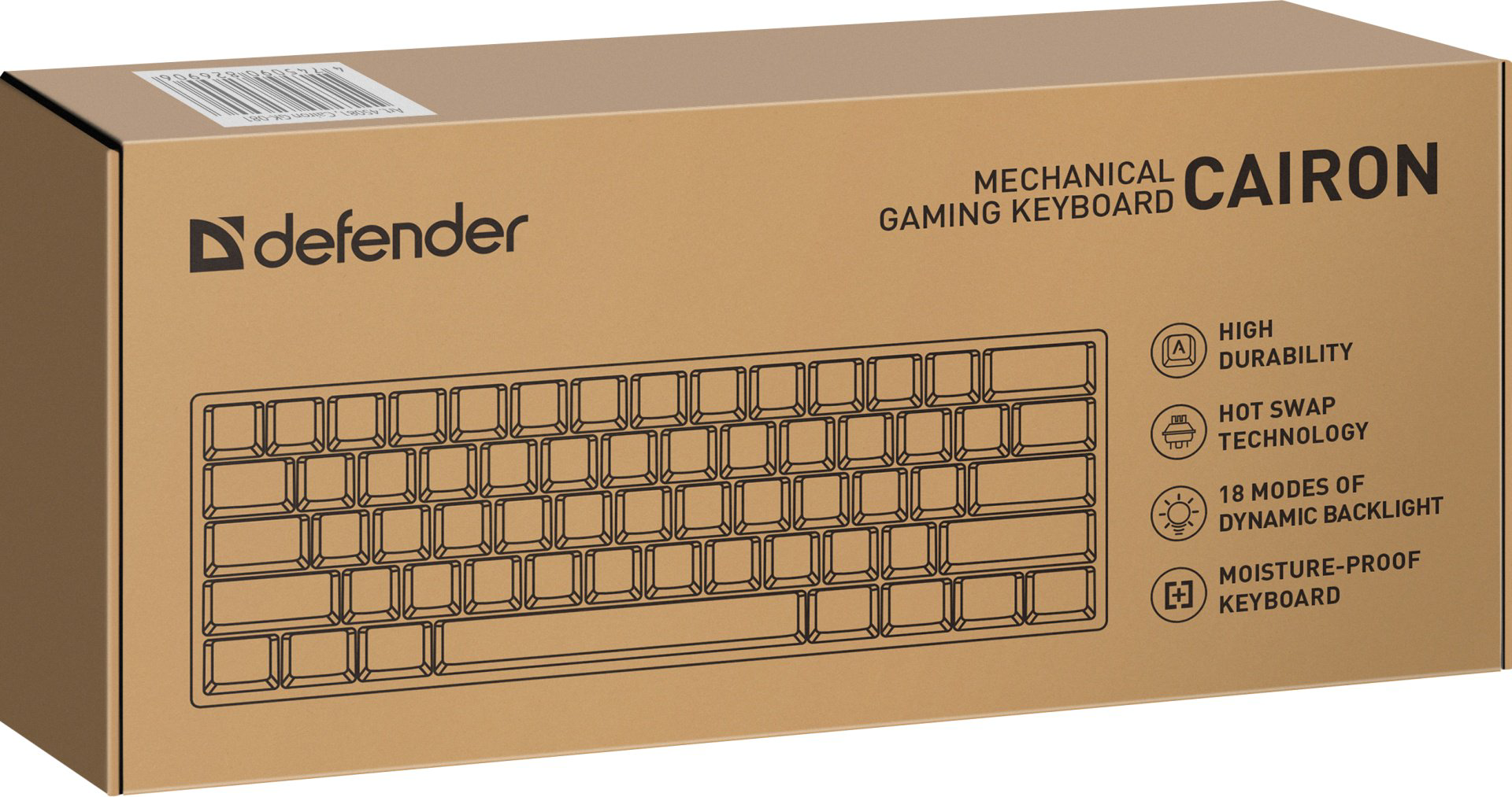 Клавиатура Defender Cairon GK-081 черный - ForteMarket Клавиатура Defender Cairon GK-081 черный купить,13490