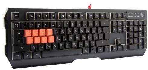 Клавиатура A4Tech Bloody B188 USB черный