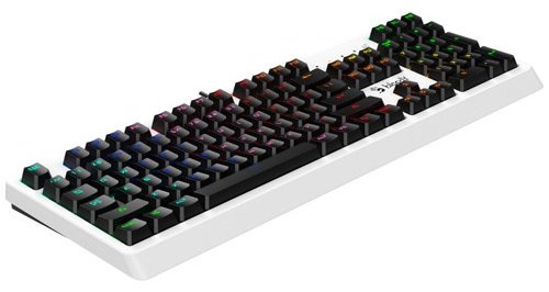 Клавиатура A4Tech Bloody B810RC белый
