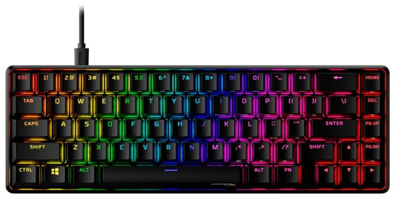 Клавиатура HyperX Alloy Origins 65 4P5D6AX черный - ForteMarket Клавиатура HyperX Alloy Origins 65 4P5D6AX черный купить,47988