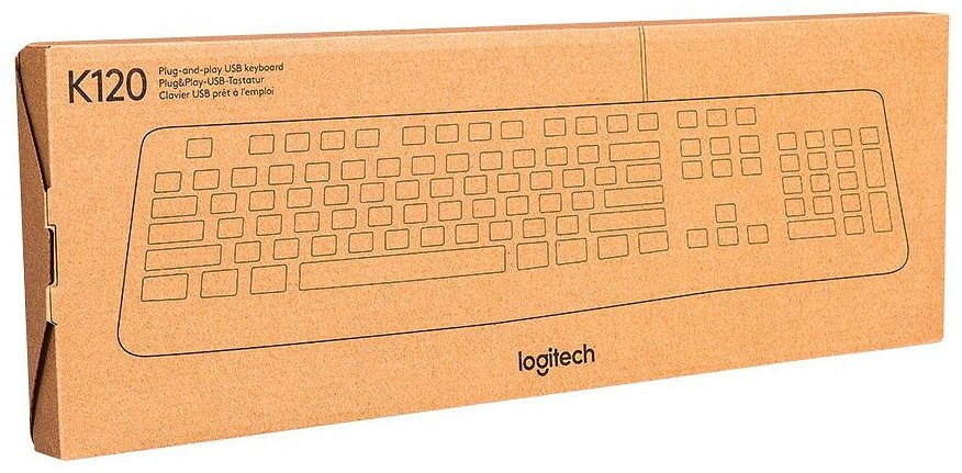 Клавиатура Logitech K120 920-002506/22 черный - ForteMarket Клавиатура Logitech K120 920-002506/22 черный купить,9390