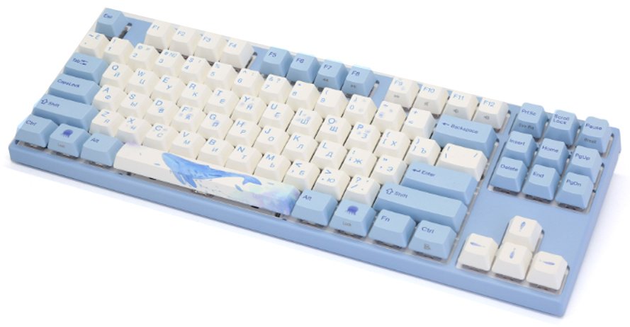 Клавиатура VARMILO Sea Melody VPM87 Varmilo EC V2 Sakura голубой купить,NaN