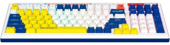 Клавиатура A4Tech Bloody B950 синий
