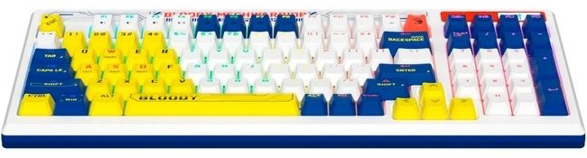 Клавиатура A4Tech Bloody B950 синий купить,35330