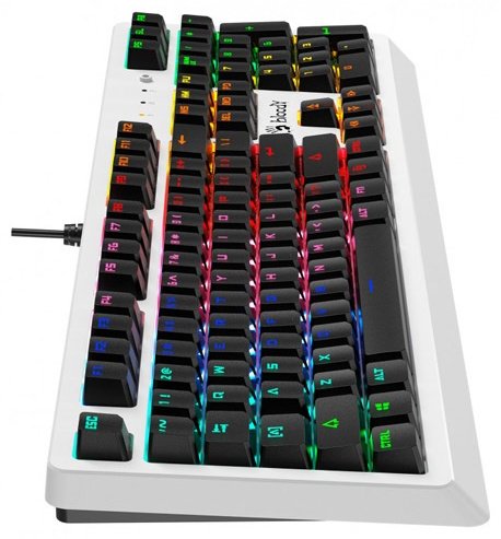 Клавиатура A4Tech Bloody B810RC белый