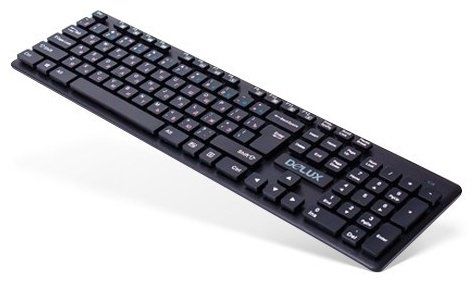 Клавиатура Delux DLK-150GB USB черный