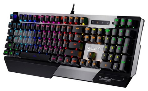 Клавиатура A4Tech Bloody B865R RGB черный купить,28118