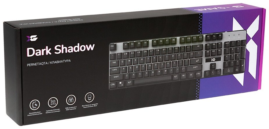 Клавиатура X-Game Dark Shadow черный
