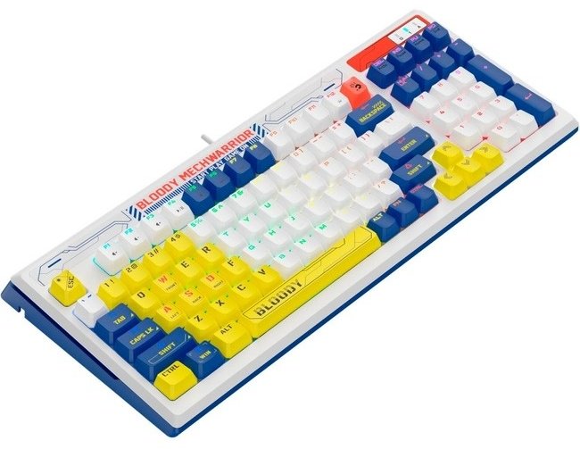 Клавиатура A4Tech Bloody B950 синий