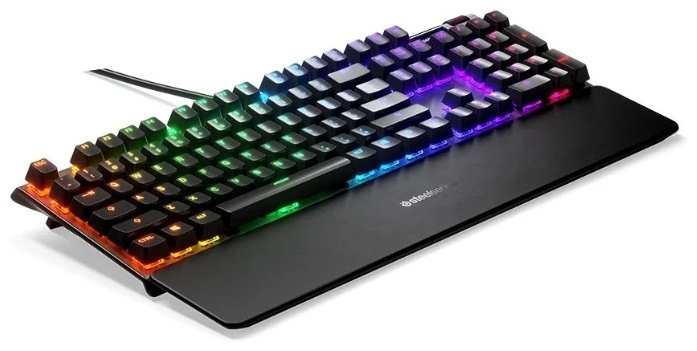 Клавиатура SteelSeries Apex 7 Red Switch 64642 черный купить,NaN
